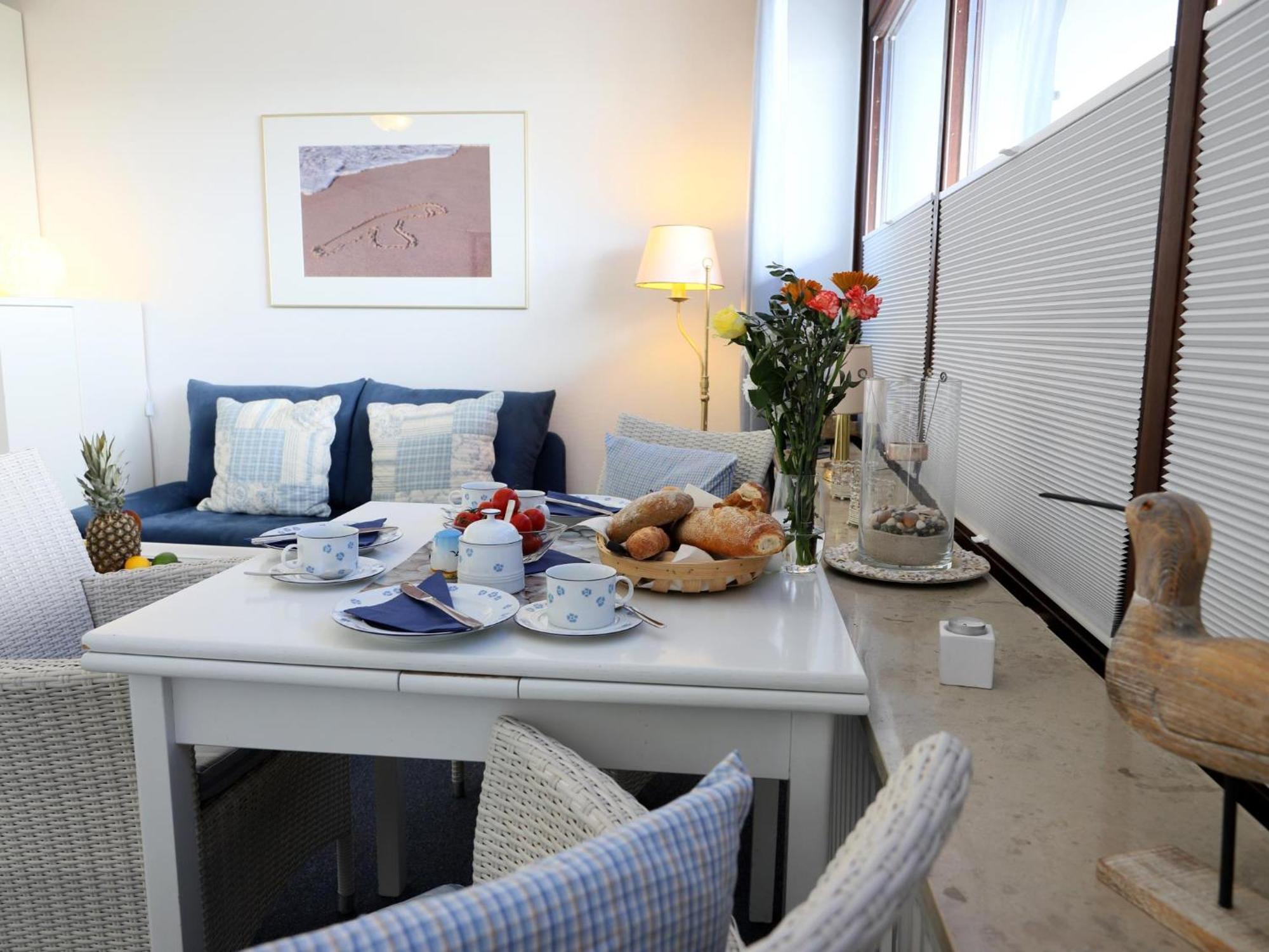 Strandnahe Ferienwohnung, Zentral Gelegen, Ost-Balkon, Andreas Dirks-Str. 2 Westerland Kültér fotó